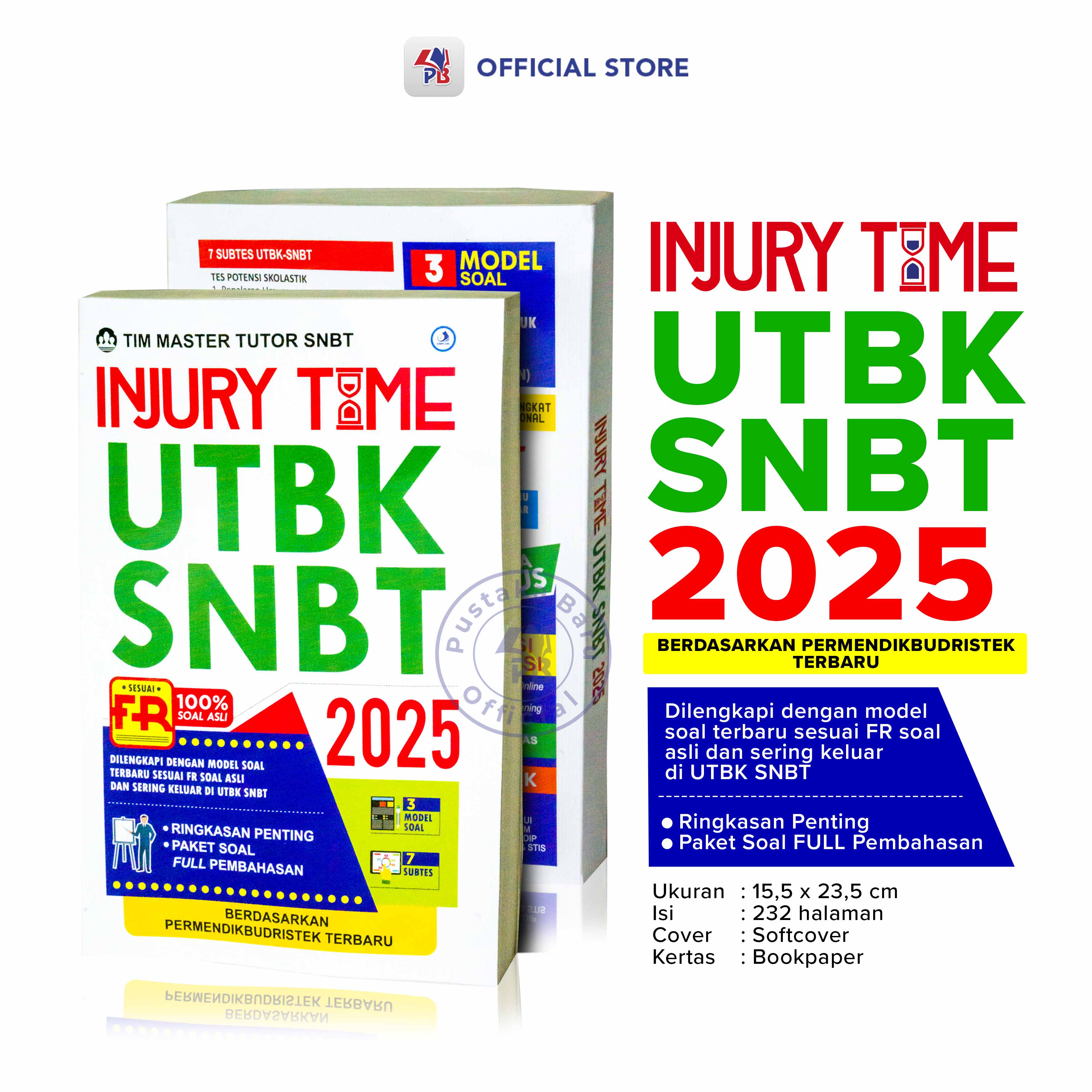 Buku UTBK SNBT 2025 / Injury Time UTBK SNBT 2025 | Lazada Indonesia