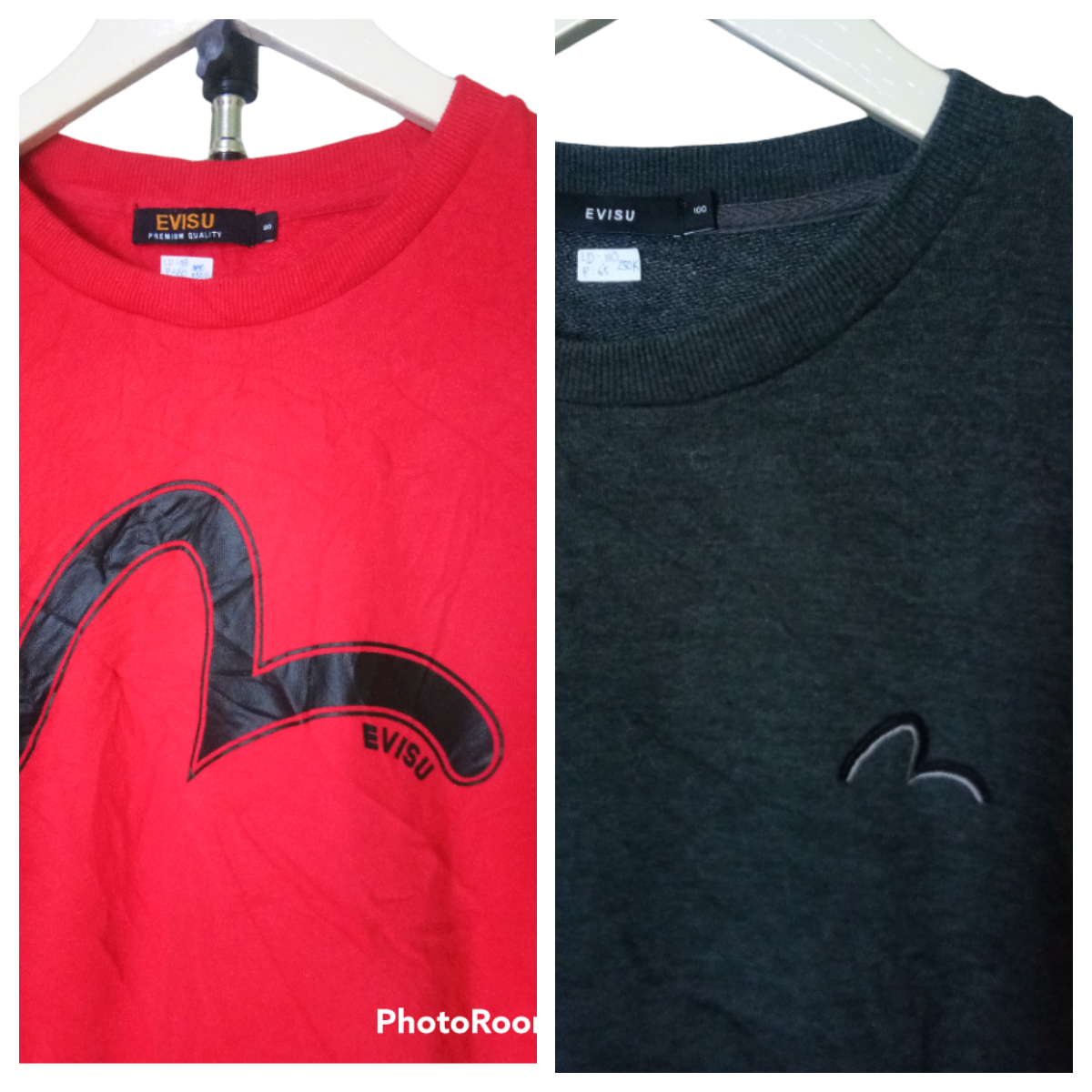 harga crewneck evisu original