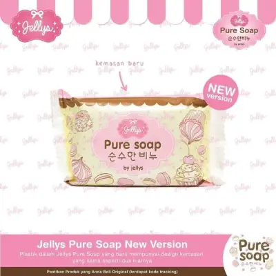 Soap Sabun Pemutih Badan Pure Soap By Jellys Original Thailand Bpom