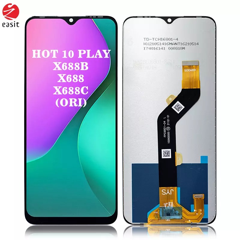 LCD Infinix Hot 10 Play / X688B / X688 / X688C Fullset Touchscreen ...