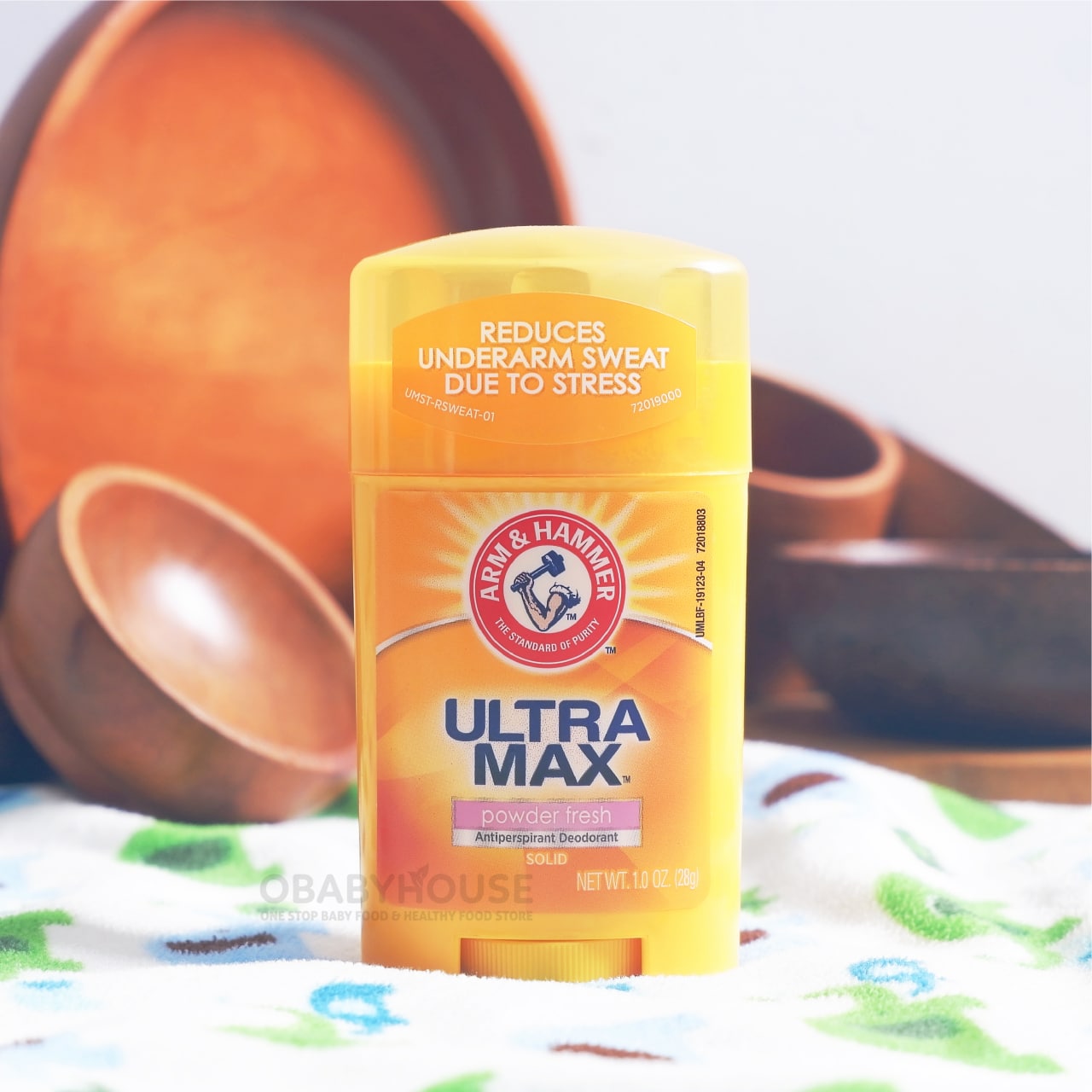Arm & Hammer Ultramax, Solid Antiperspirant Deodorant Powder Fresh