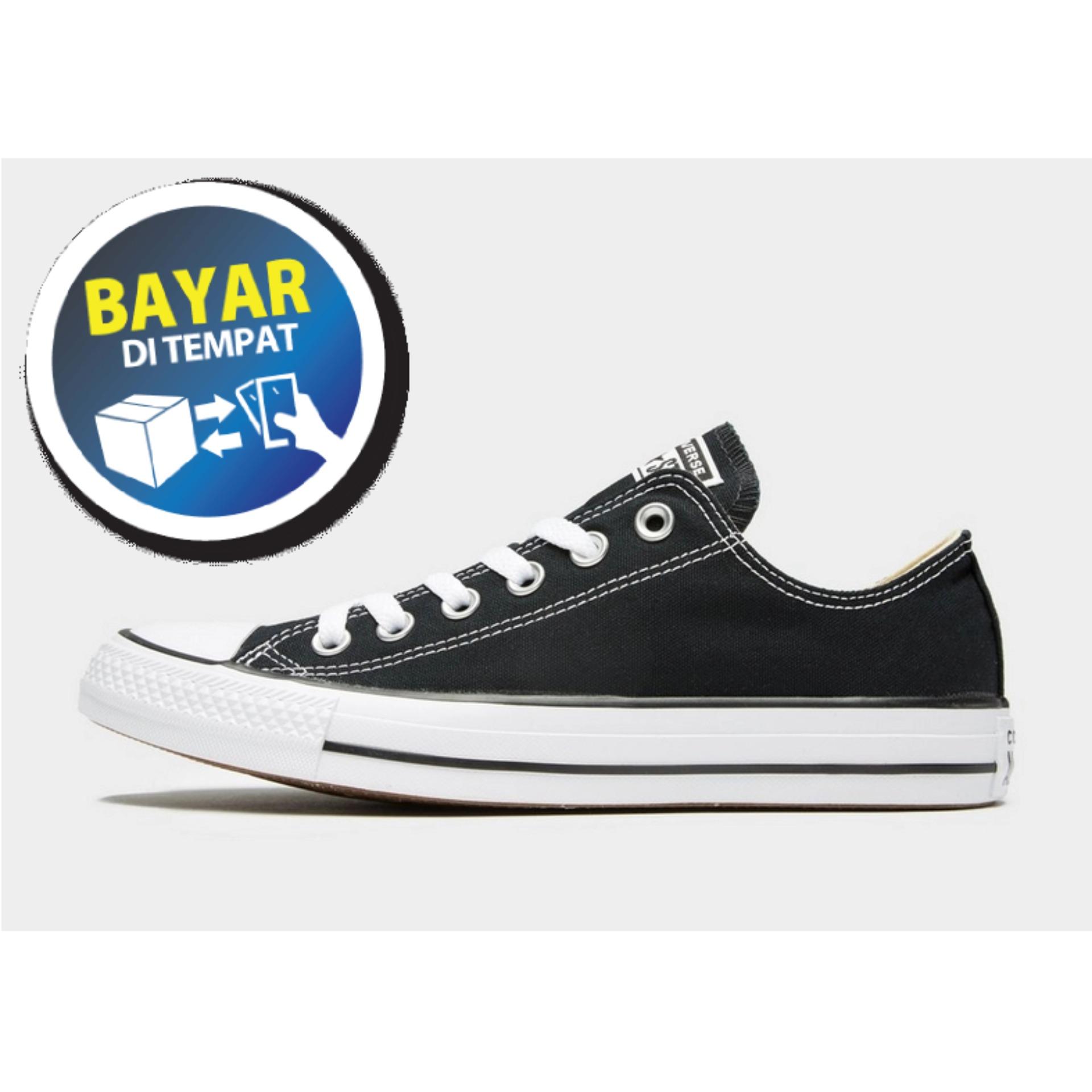 SEPATU CONVERSE26 SEPATU PRIA SNEACKERS KANVAS PRIA MURAH LOKAL CLASIK HITAM PUTIH LOW CUT SNEACKERS UNISEX CHUCK HITAM PUTIH
