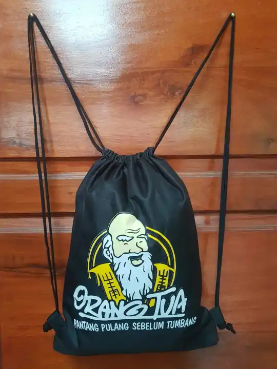 Tas Serut Ransel Drawstring Bag Tas Olahraga Tas Sekolah Bola Basket Futsall Bisa Bayar Di Tempat Bahan Tebal Lazada Indonesia