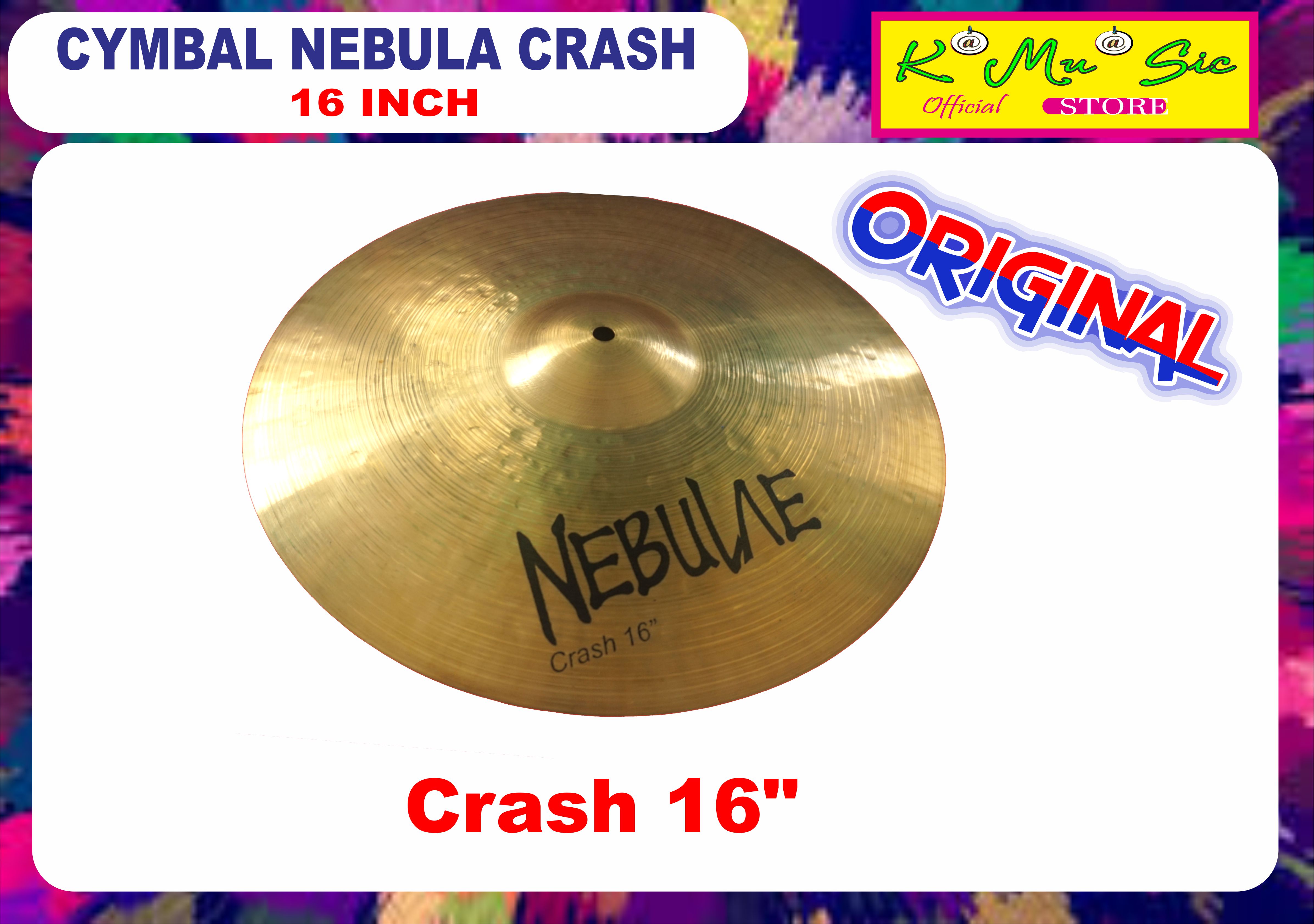 Cymbal Nebulae crash 16 inch material Brass original Lazada Indonesia