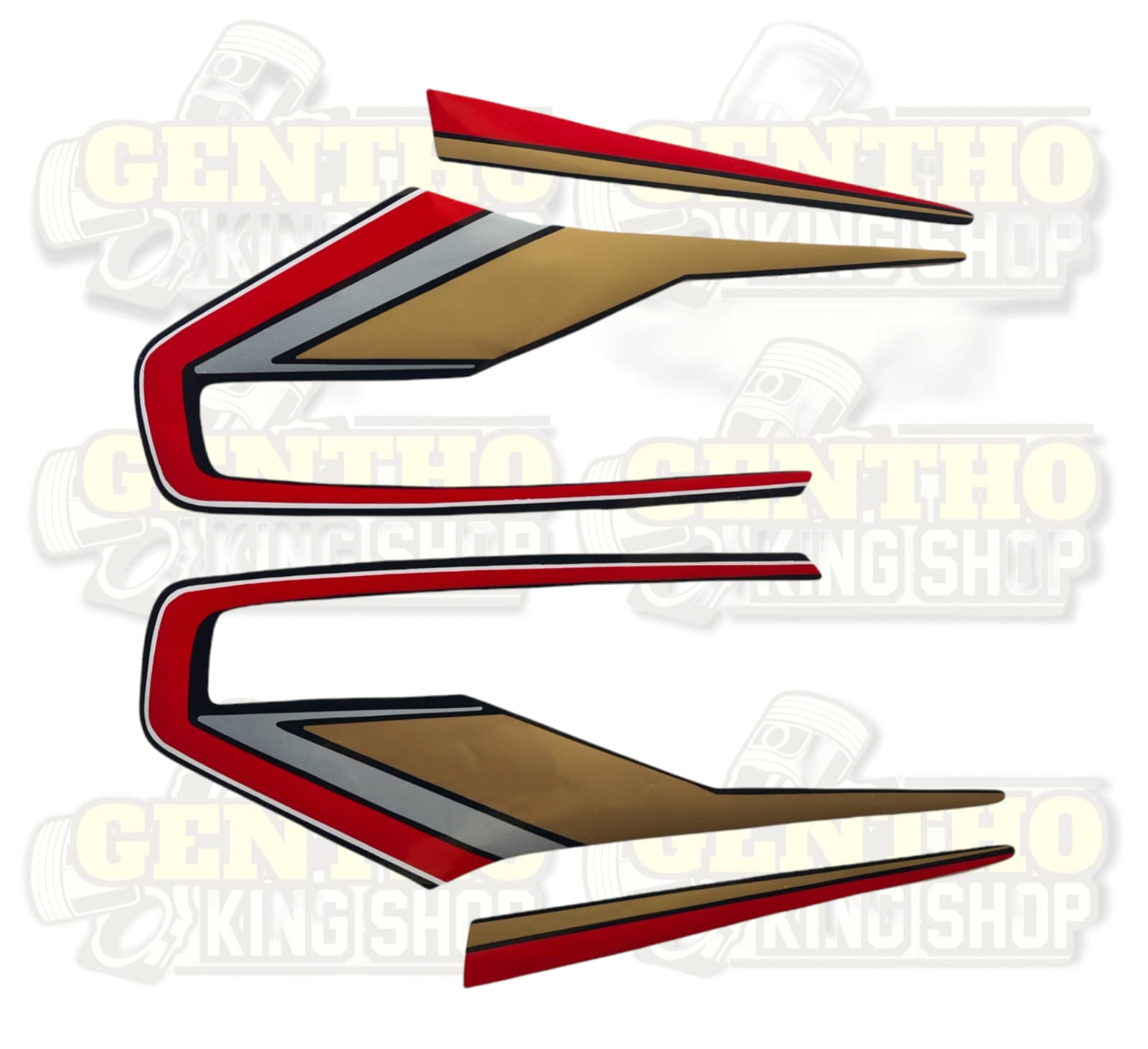 Strping Rx King Striping Rx King 1992สีดำสีแดงเต็ม - Gentho King Shop - ThaiPick