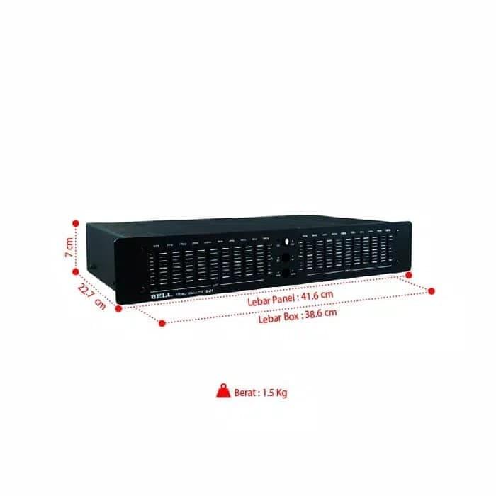 ZC372 box equalizer bell e21 Lazada Indonesia