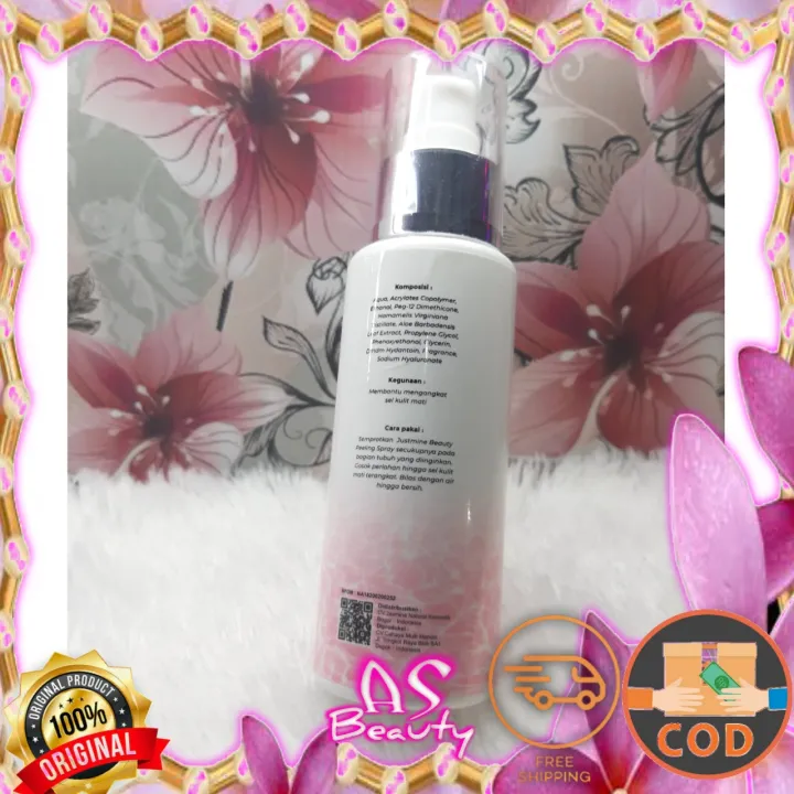 peeling spray justmine