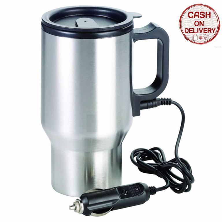Kado Unik-- Pemanas Air Dimobil / Car Mug Stainless Elektrik / Pemasak Air Panas / Car Mug / Pemanas Air Model Gelas / Car Mug Water Heater / Gelas Pemanas Air Murah / Kado Ulang Tahun
