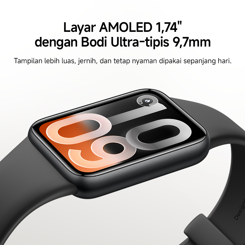 Xiaomi Band 10 Pro | Layar AMOLED 1,74" dengan Bodi Ultra-tipis 9,7mm | Pemantauan Detak Jantung Akurat & 150+ Mode Olahraga | Dual GNSS & Tahan Air hingga 5ATM | Baterai Tahan Lama Hingga 21 Hari [Xiaomi Official Store] - Gambar 4
