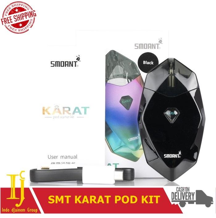 IJC - Autentic Smoant Karat Pod Kit 370mAh Battery with 2ml Cartridge Vape Murah Rokok Elektrik Smoant Karat IJC - Autentic Smoant Karat Pod Kit 370mAh Battery with 2ml Cartridge Vape Murah Rokok Elektrik Smoant Karat