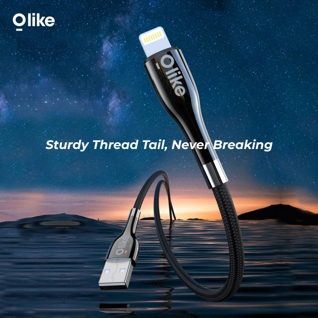 Olike D401 Kabel Data Micro+Lightning+Type-C Fast Charging