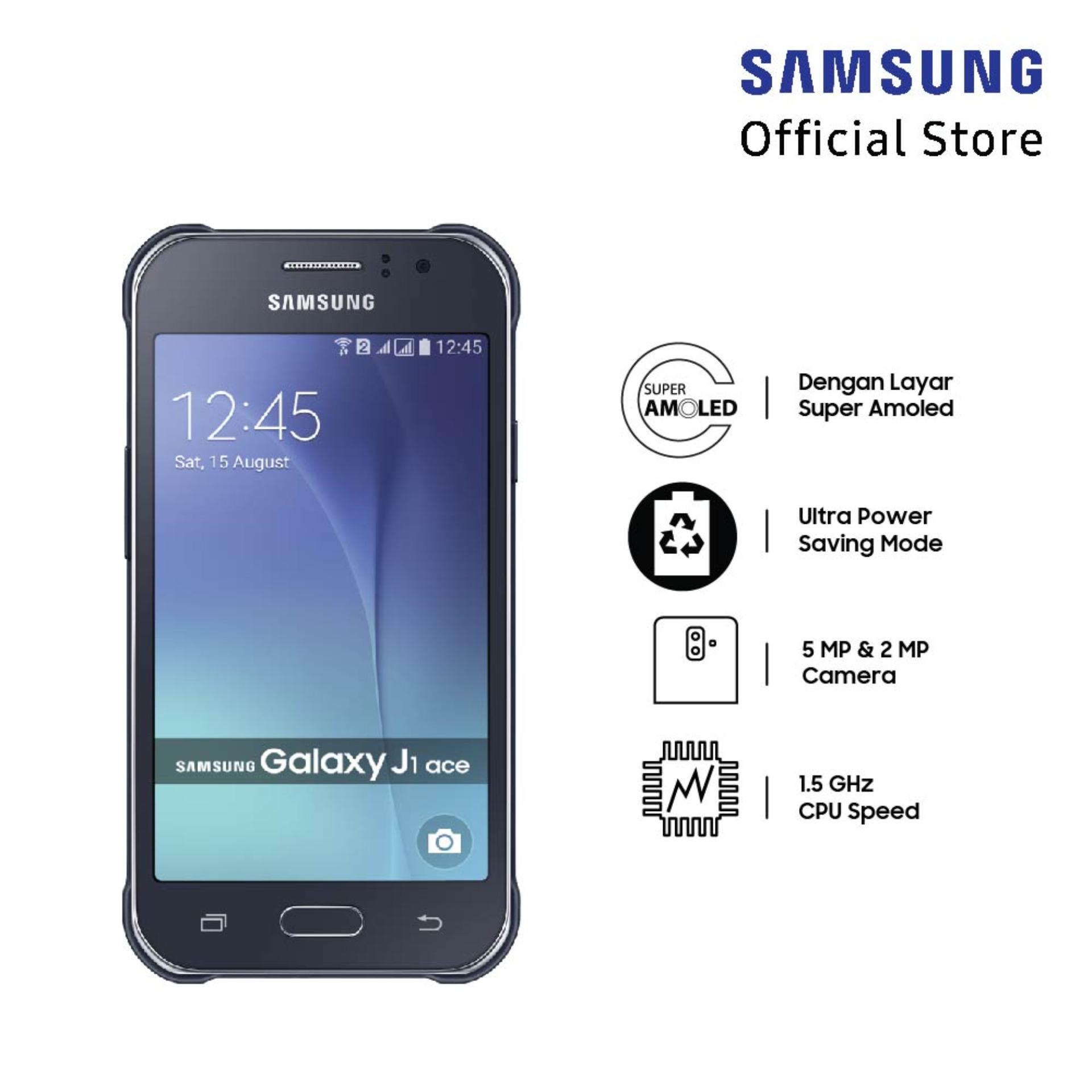 Samsung Galaxy J1 Ace 2016 - 8GB - Hitam