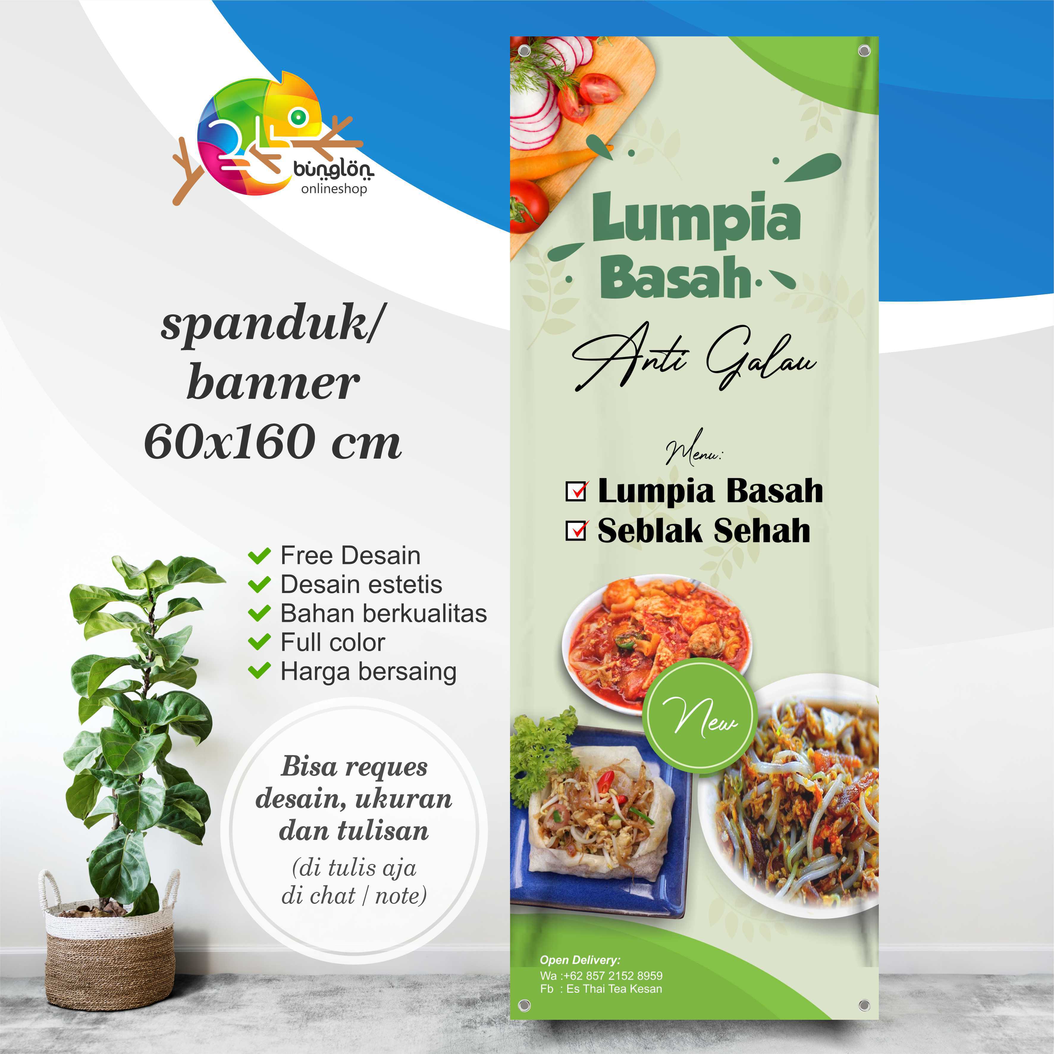 Contoh Desain Banner Menu Makanan - Contoh Banner Warung Makan Cdr ...