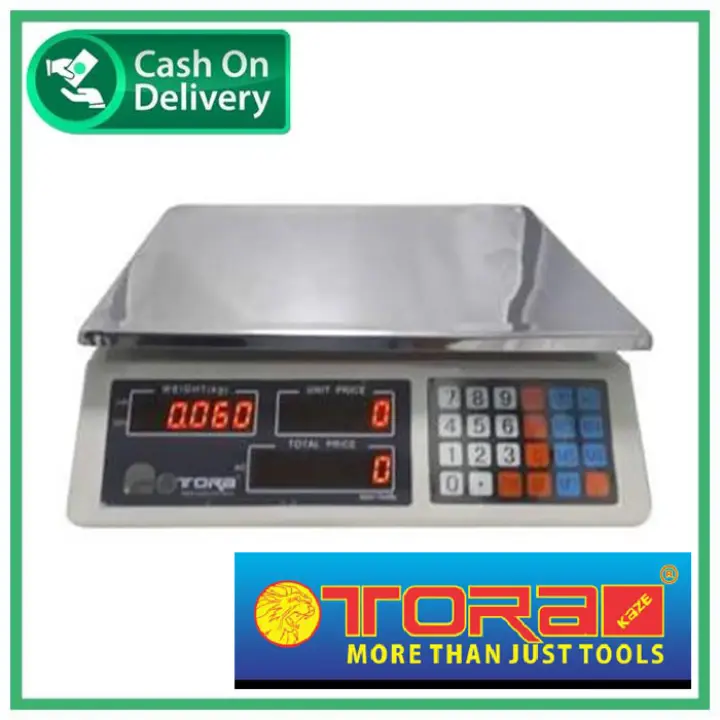 Putih Timbangan Digital 30 Kg Tora Original Tr Ds 11030 Lazada Indonesia