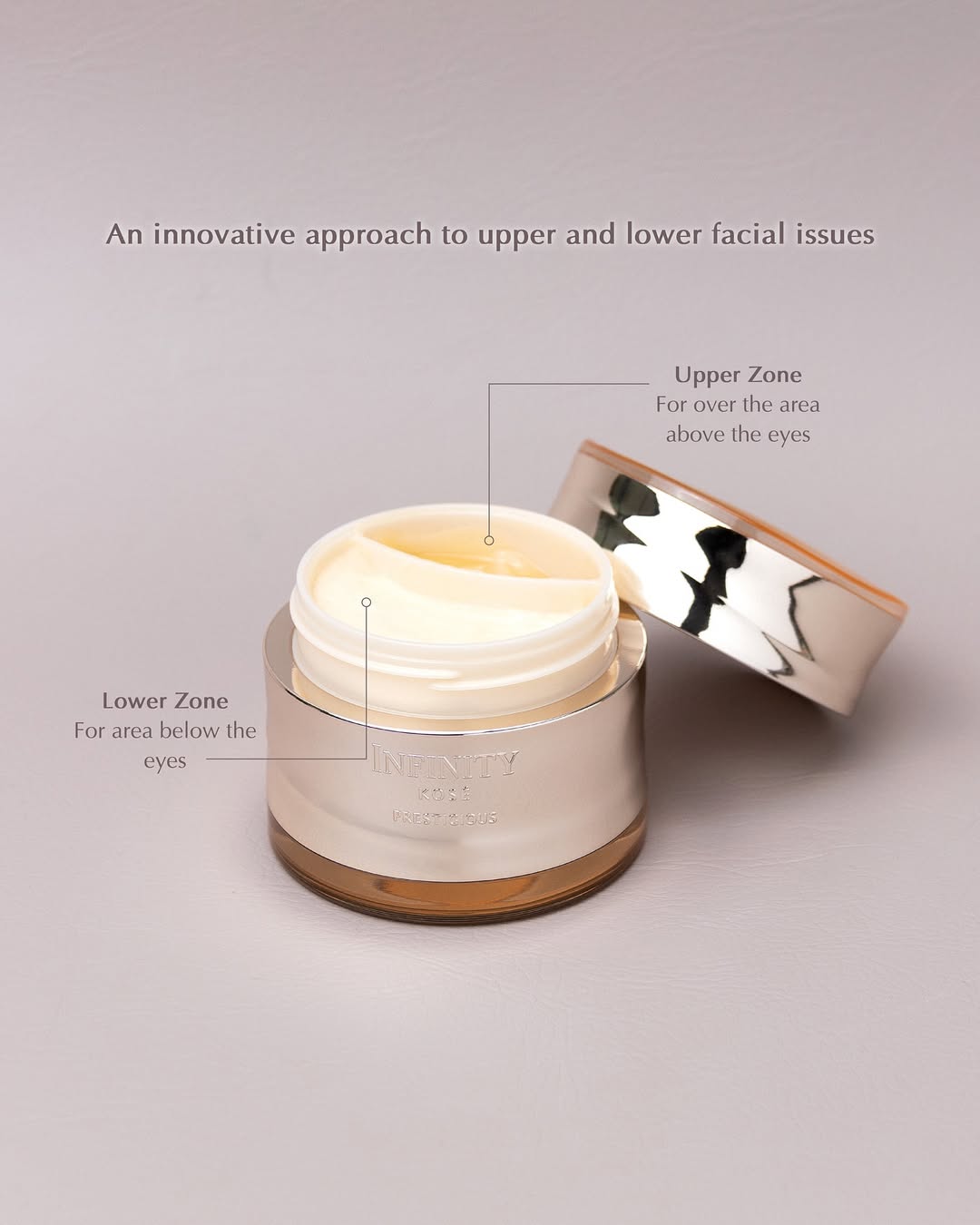 KOSE Infinity Prestigious Global Rejuvenating Dual Cream 60GR +