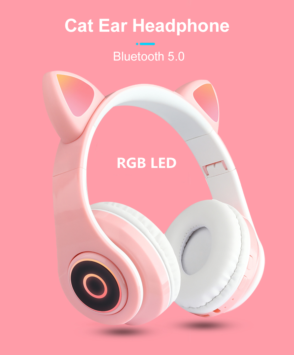 >> BÁO GIÁ TAI NGHE BLUETOOTH KHÔNG DÂY KEBETEME TAI NGHE CHƠI GAME ÂM THANH NỔI CÓ THỂ GẬP LẠI HỖ TRỢ TAI NGHE KHÔNG DÂY | Shopee Lazada Sendo Tiki mới nhất 212 【EFdikou】 Dễ Thương Tai Mèo Tai Nghe Không Dây Bluetooth Stereo Âm Thanh HD Tai Nghe Trùm Tai Với Đèn LED Có Thể Gập Lại Tai Nghe Chơi Game