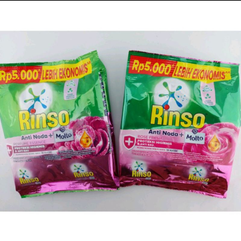 Rinso Molto bubuk 5000 | Rinso Molto 195gr All Variant | Lazada Indonesia
