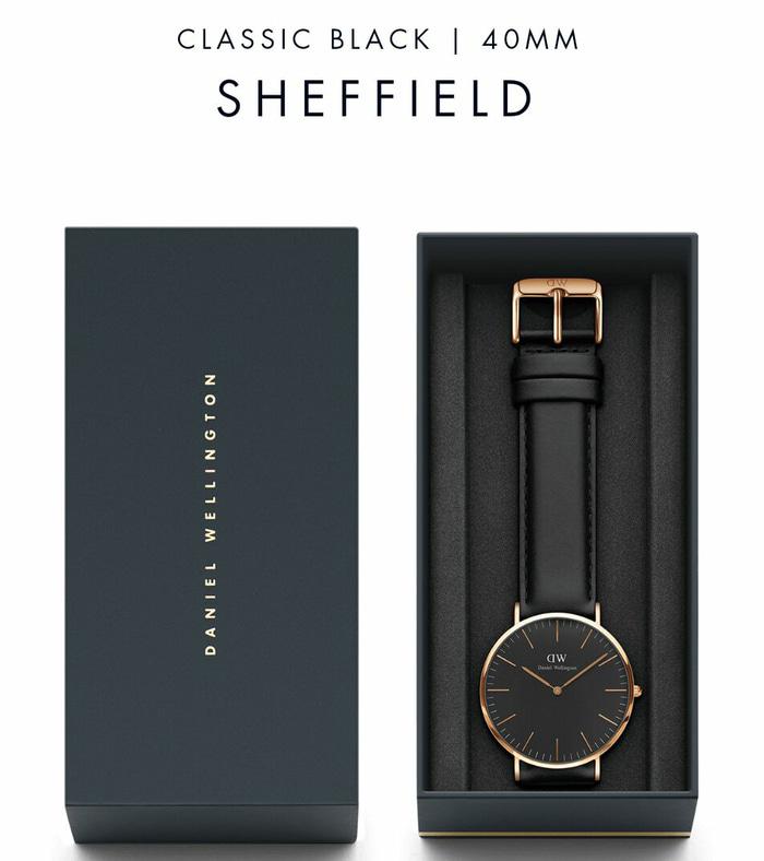 Promo!! Jam Tangan Daniel Wellington Shefield Ori Bm Leather