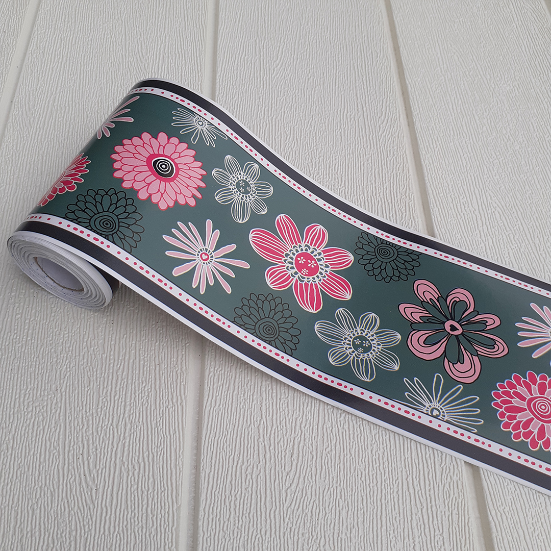 Wallpaper Sticker Border List Tembok Ukuran 10Cmx10M Border Wallpaper