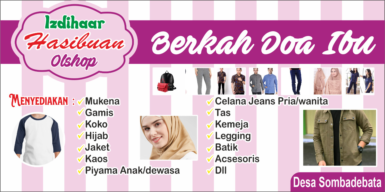 CETAK SPANDUK OLSHOP / BISA REQUEST CUSTOME DAN TULISAN / CETAK SPANDUK ...