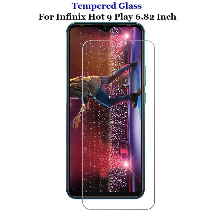 TEMPERED GLASS BENING INFINIX HOT PLAY SCREEN PROTECTOR ANTI