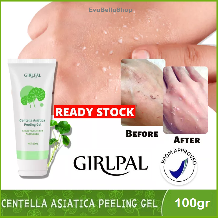 Girlpal Eksfloisasi Wajah Aloe Vera Peeling Gel Angkat Daki Girlpal