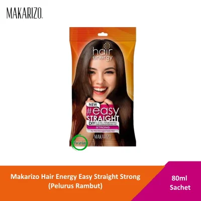Makarizo Hair Energy Easy Straight Strong - 80ml (Pelurus Rambut)