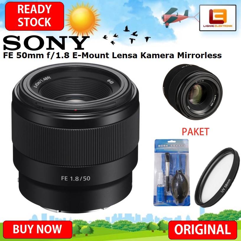 sony 50mm 1.8 mirrorless