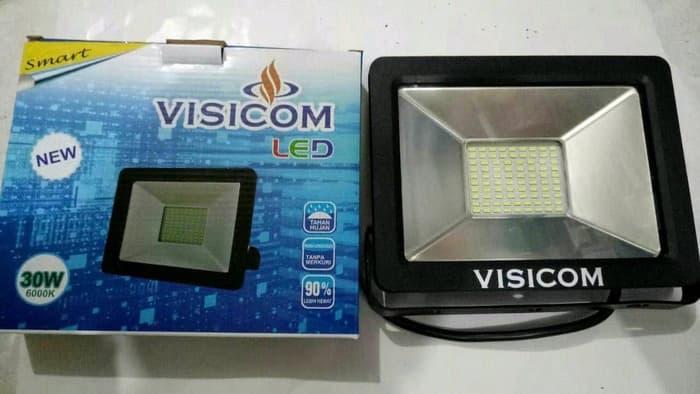 LAMPU SOROT Atau KAP SOROT LED VISICOM 30 WATT BERGARANSI