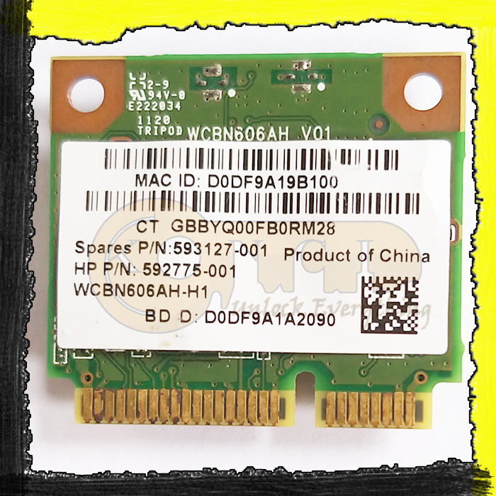 dell wireless wlan mini card