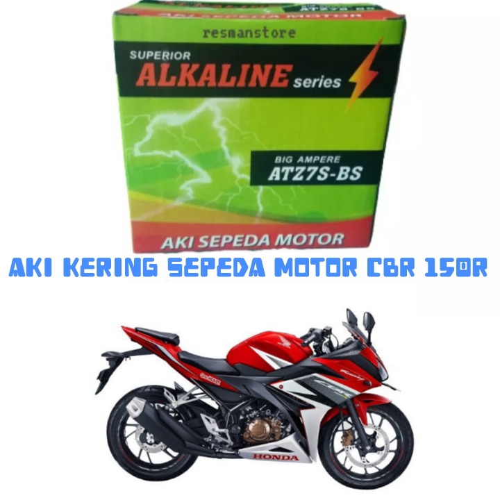 Aki Kering Merk Alkaline Sepeda Motor Honda CBR 150R | Lazada Indonesia