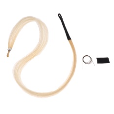 Kowaku Ngựa Tóc Mông Cổ Đuôi Violin Viola Cello Erhu Bow Tóc Cho Chuỗi Phần
