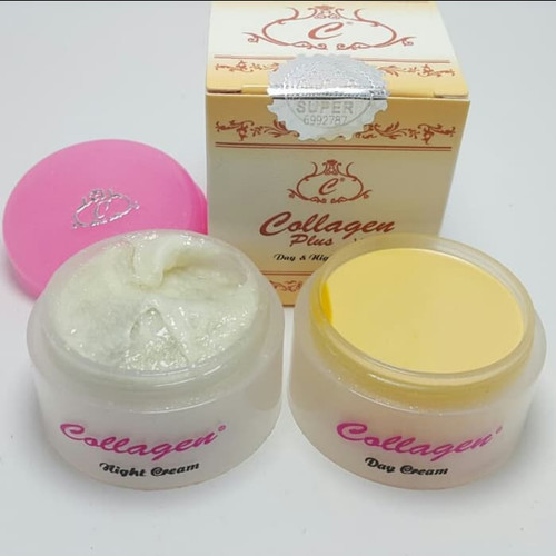 Paket Cream Collagen Original Cream Siang Malam Sabun Dan Serum Paket Super Hemat Lazada Indonesia