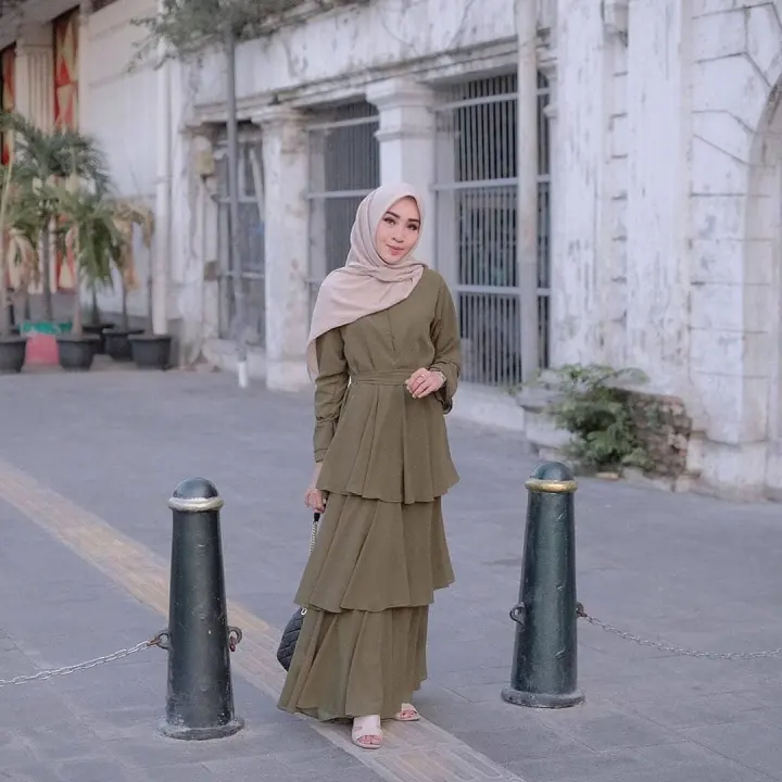 Zia Store Nameera Long Dress Muslim Baju Gamis Wanita Terbaru 2021 Gamis Wanita Dress Wanita Gamis Remaja Modern Busana Muslim Terbaru Baju Muslim Wanita Lazada Indonesia