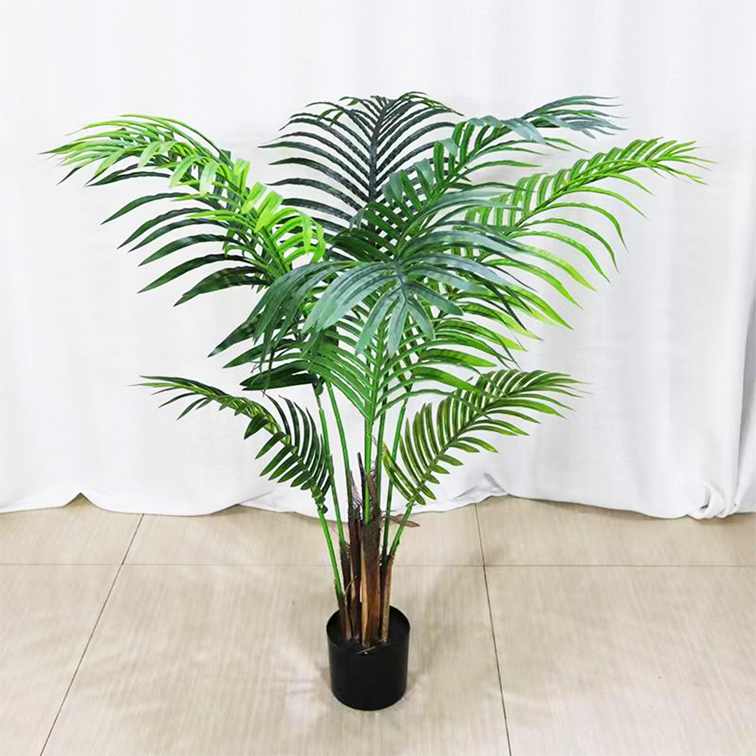 Sampai7an PBP158 / Pot Bunga Plastik Pohon Kelapa Hiasan Dekorasi