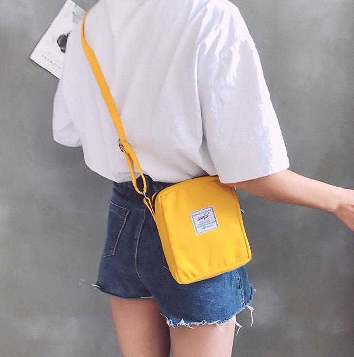 BAG ENTER TS63 Korea Wendjie mini sling bag / Tas Selempang / Cross Body Sling Bags / Tas Travel / tas wanita / tas selempang wanita / tas wanita fashion terbaru / tas slempang wanita / tas wanita terbaru / tas slempang wanita