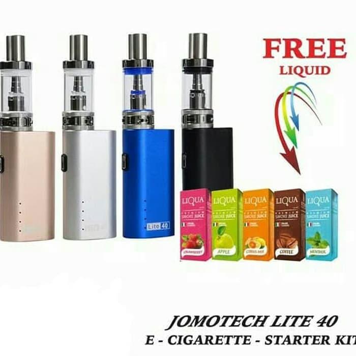 JOMO TECH LITE 40 Vape Vapor Rokok Elektrik Paket Siap Pakai JOMO TECH LITE 40 Vape Vapor Rokok Elektrik Paket Siap Pakai
