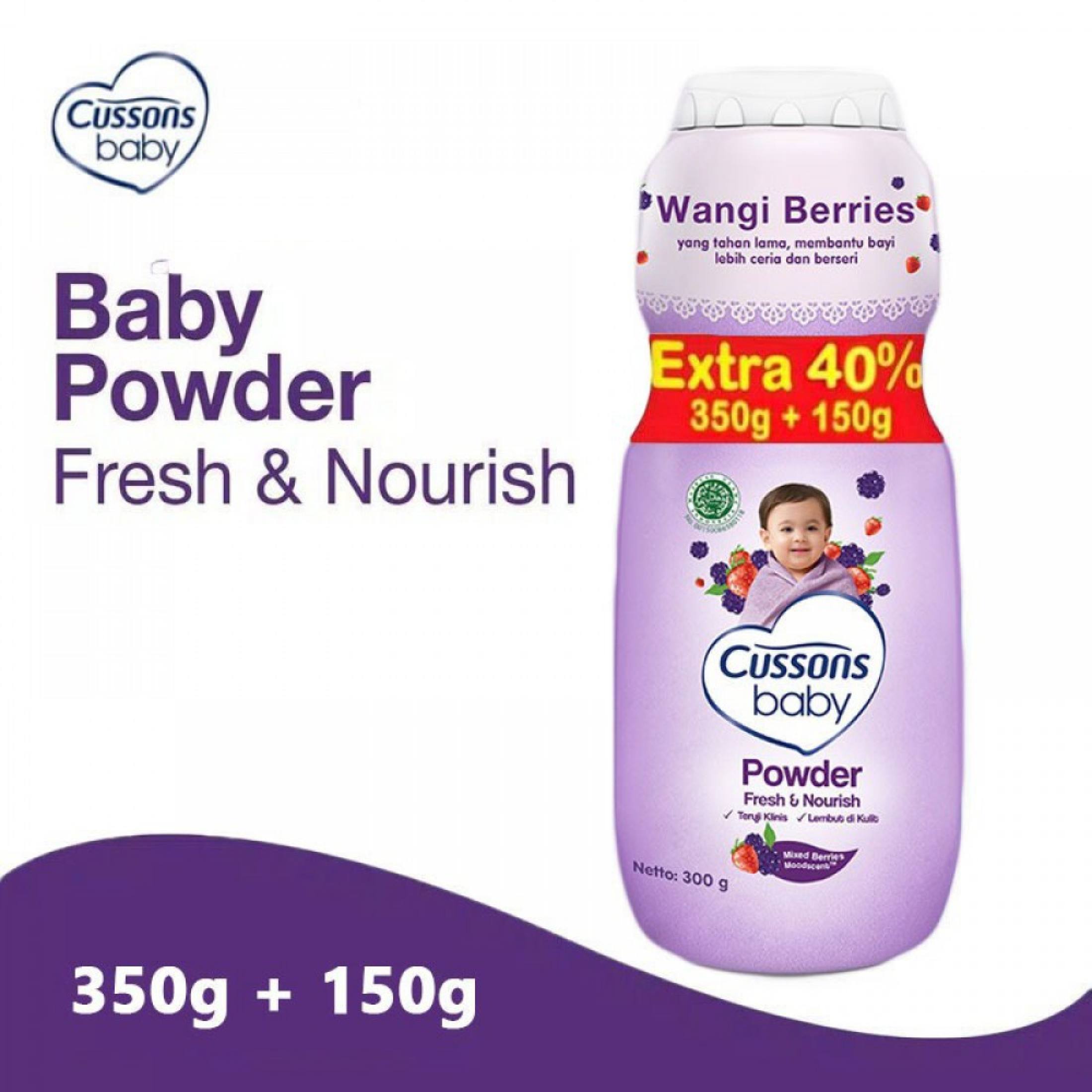 Cussons Baby Powder Fresh And Nourish 350 150gr Lazada Indonesia