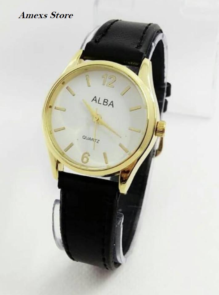 JAM TANGAN ALBA KULIT JAPAN