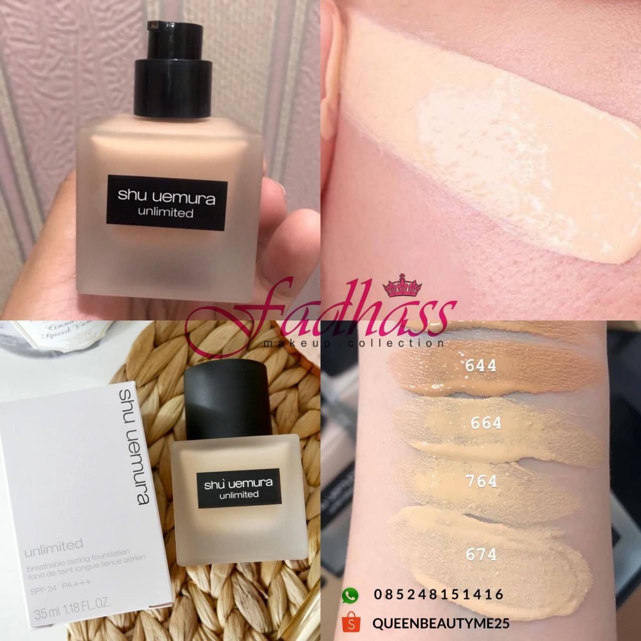 Shu Uemura Unlimited Foundation FULL Lazada Indonesia