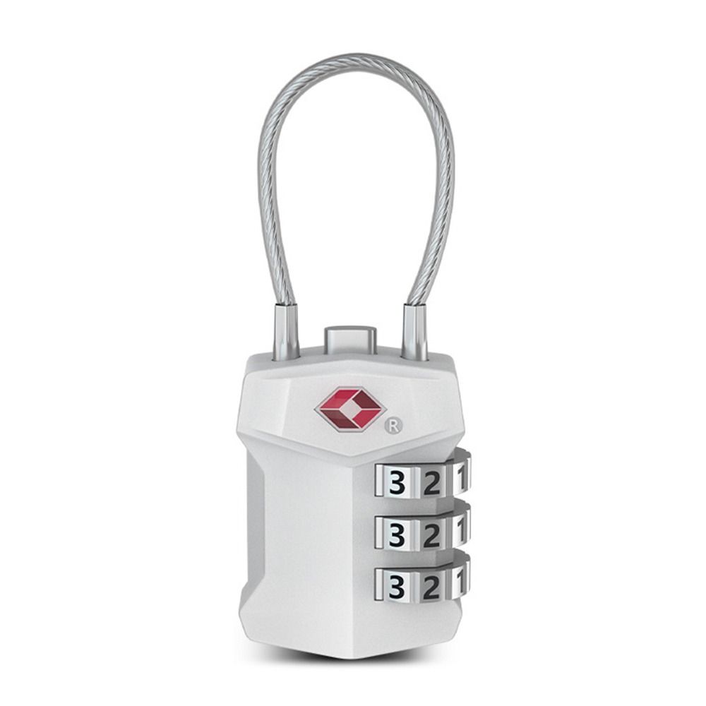 HETU070703. Anti-theft Cabinet Locker Travel Safely Luggage Password Lock TSA Customs Code Lock 3 Digit Combination Lock Bag Padlock