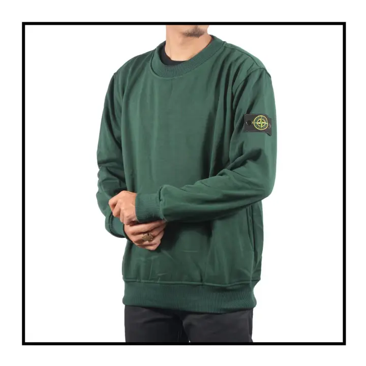 Harga crewneck stone island original Clearance