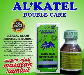 Al Katel Minyak Penumbuh Rambut Dan Bulu Herbal Alami Premium Lazada Indonesia