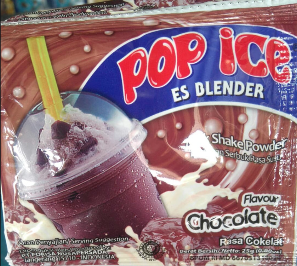 Pop Ice Coklat 1 dus isi 25 renceng | Lazada Indonesia