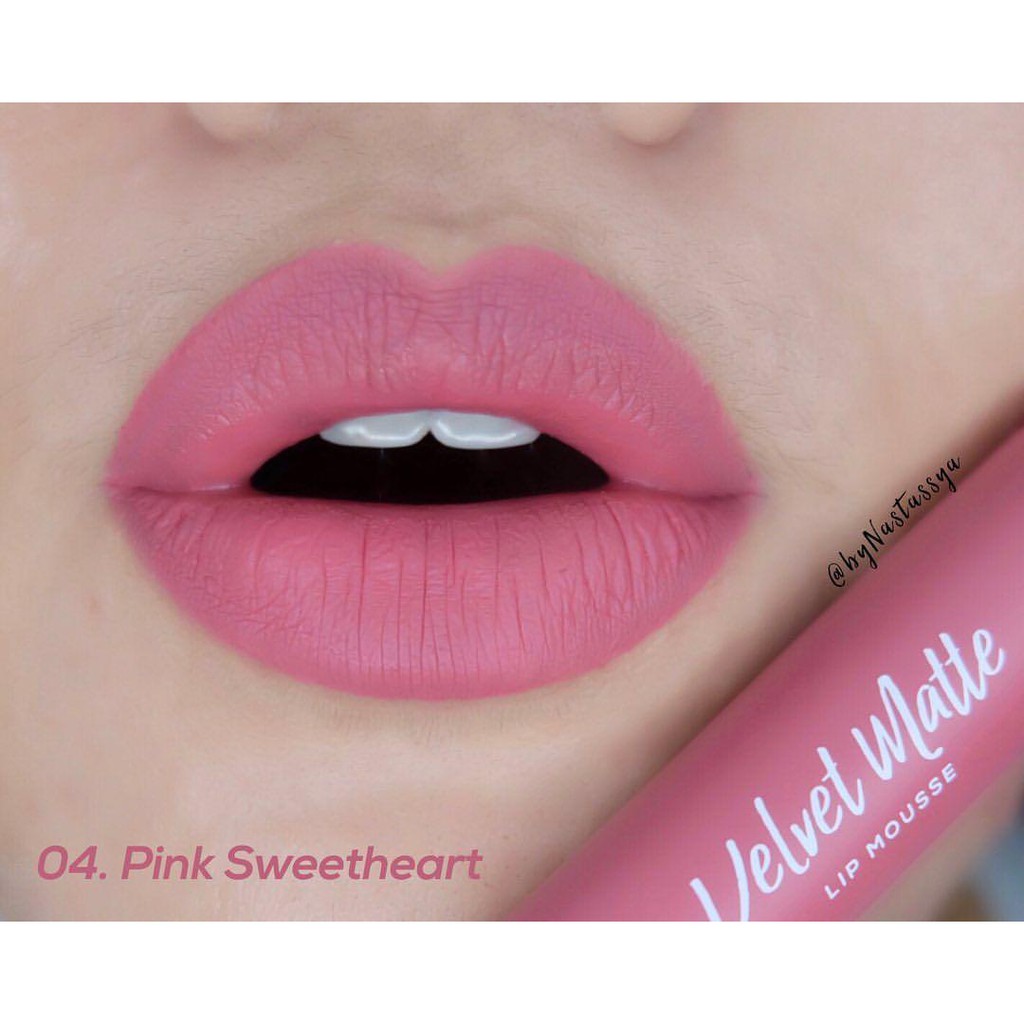 wardah velvet pink sweetheart