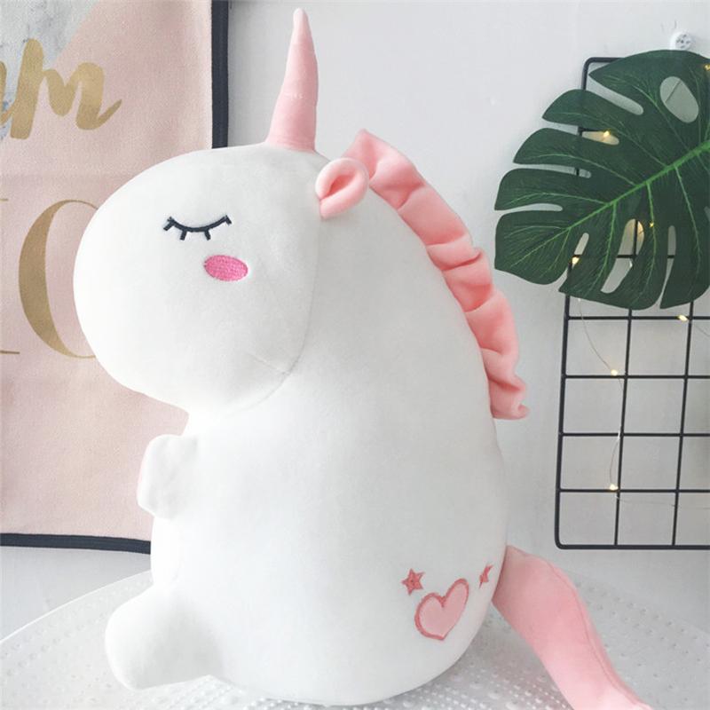 chubby unicorn plush
