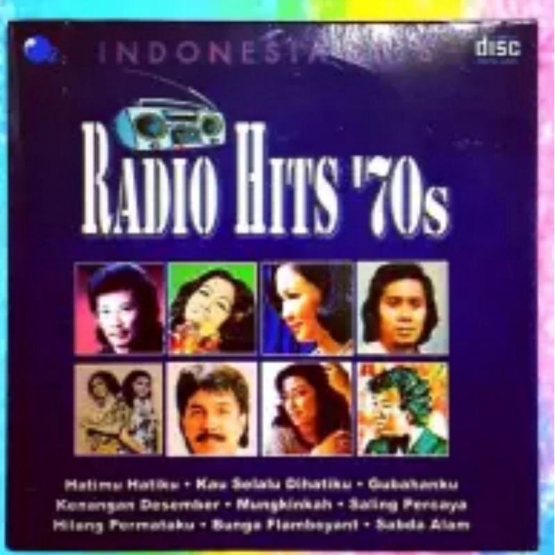 CD MUSIK ORIGINAL LAGU RADIO HITS 70S TERLARIS - CD MP3 LAGU NOSTALGIA