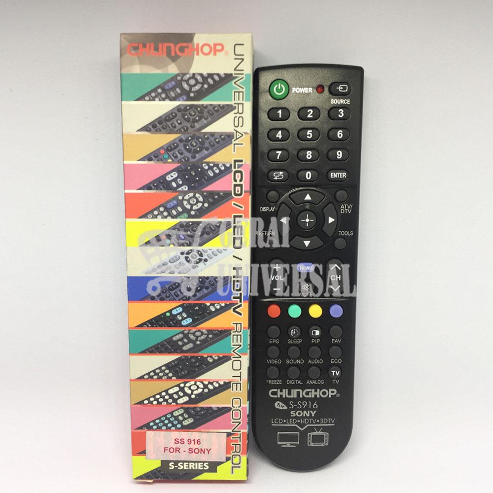 REMOTE TV LCD LED SONY CHUNGHOP S-S916