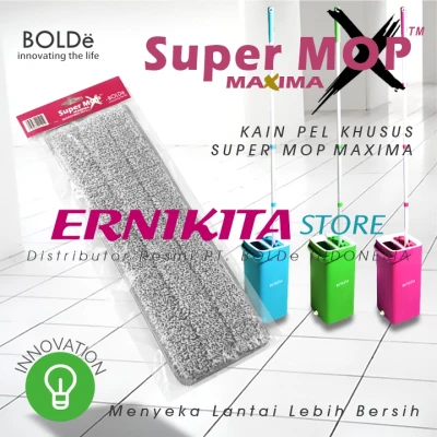BOLDe KAIN PEL SUPERMOP X MAXIMA - Refill Kain Pel Microfiber