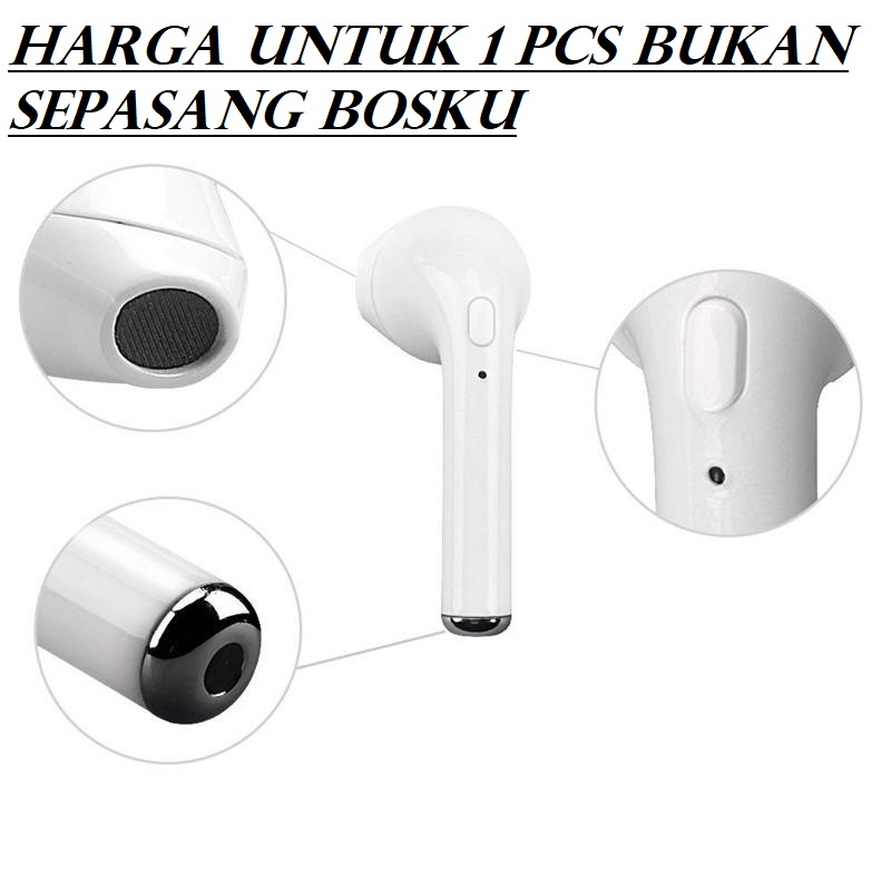 BT headset HBQ I7 TWS i7 Single headset 